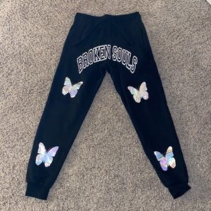 Never Before Worn • Holographic Yours Truly Sweats